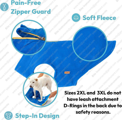 Pet Winter Coat with Harness Ring – Soft, Warm Dog Jacket | Bite Instruments