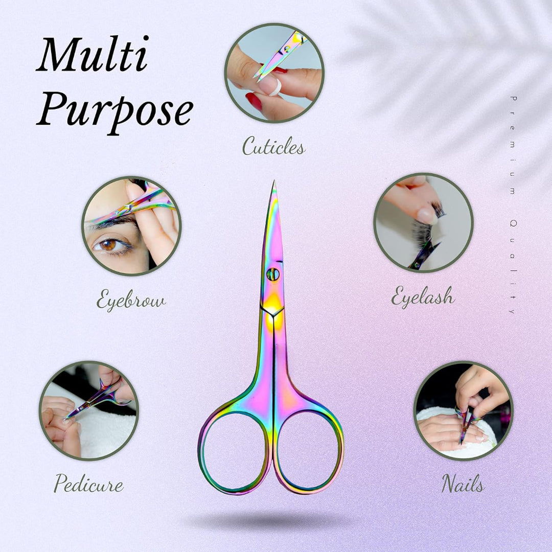Professional Grooming Scissors Eyebrow Scissors Stainless Steel Manicure & Beauty Scissor