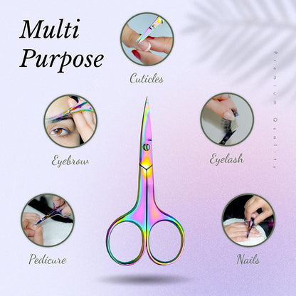 Professional Grooming Scissors Eyebrow Scissors Stainless Steel Manicure & Beauty Scissor