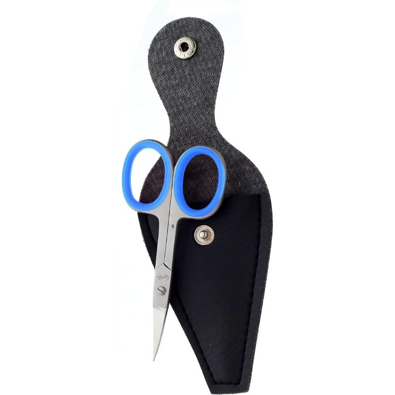 Professional Nail Cuticle Scissors Curved Eyebrow Scissors, Eyelashes, Nose Hair Trimming Scissors