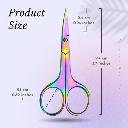 Professional Grooming Scissors Eyebrow Scissors Stainless Steel Manicure & Beauty Scissor