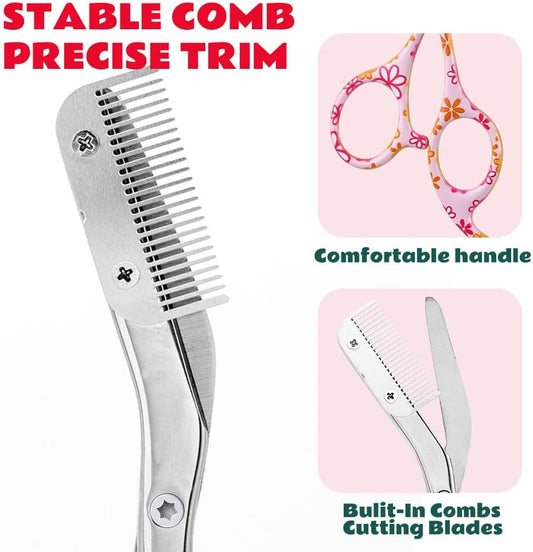Bite Instruments Eyebrow Trimmer & Scissors – Precision Brow Grooming Tool