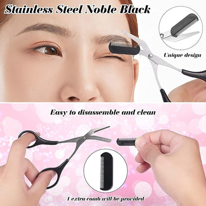 Eyebrow Grooming Kit | Precision Trimmer & Scissors Set by Bite Instruments