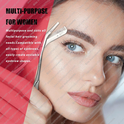 Professional Eyebrow Trimming Scissors | Precision Brow Shaping Tool by Bite Instruments