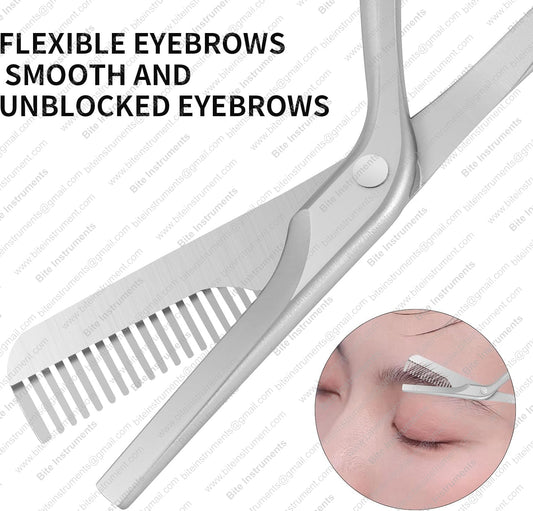 Eyebrow Trimming Scissors | Precision Brow Shaping Tool by Bite Instruments