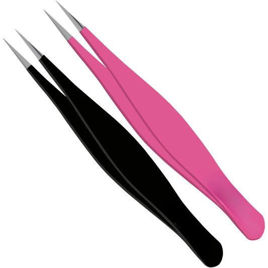 Bite Instruments  Pointed Tweezers Precision, Pointy Tweezers for Ingrown Hair Removal