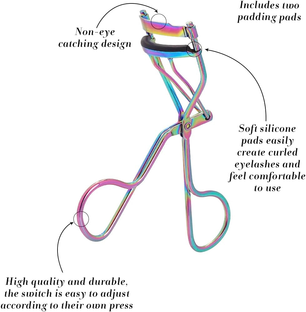 Bite Instruments Eyelash Curler Eye Makeup Tool (1 Pack Multicolor)