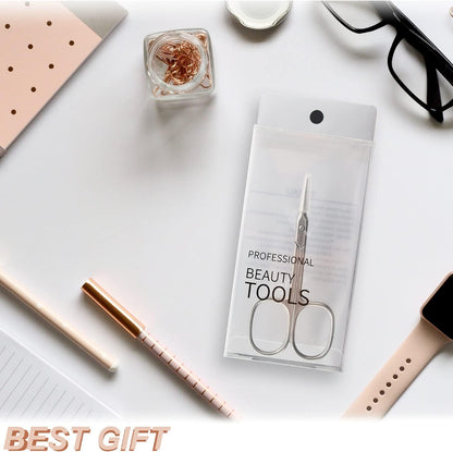 Bite Instruments Profession Stainless Steel Grooming Eyelash Trim, Eyebrow, Grooming Scissors