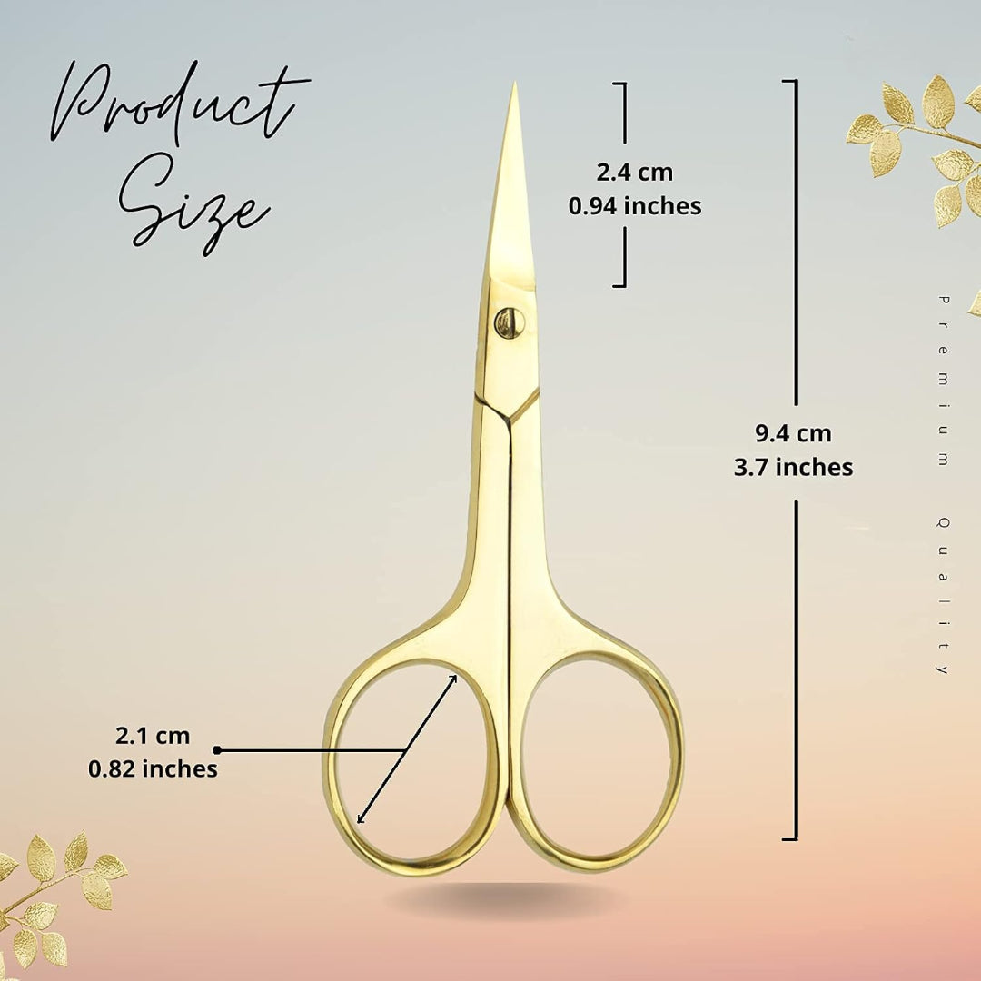Professional Grooming Scissors Eyelash Scissors Stainless Steel Manicure & Beauty Scissor for Women