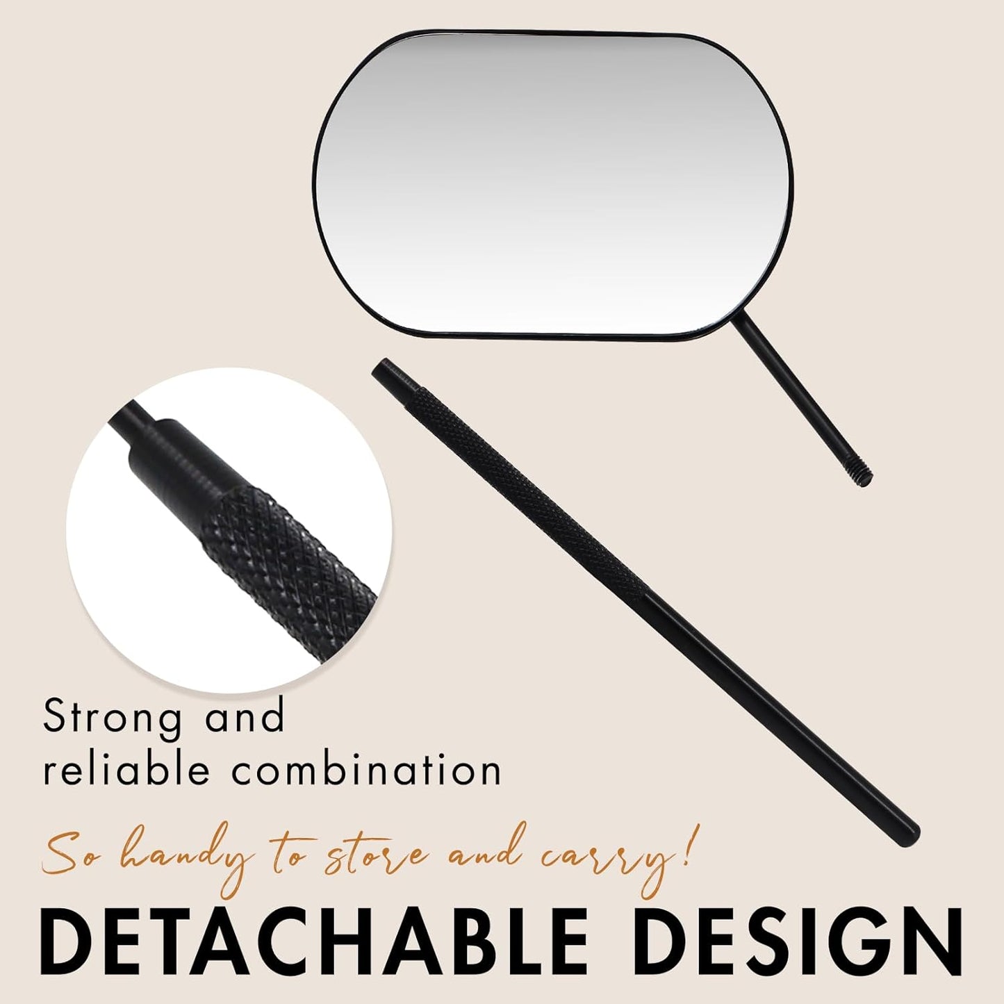 Eyelash Mirror Makeup Mirror for Eyelash Extensions Mirror Stainless Steel