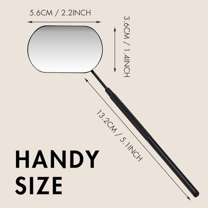 Eyelash Mirror Makeup Mirror for Eyelash Extensions Mirror Stainless Steel