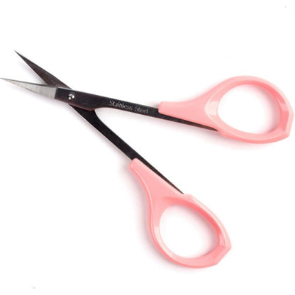 Eyelash Trimming Scissors for Multi-Purpose Cuticle Pedicure Beauty Grooming Scissors