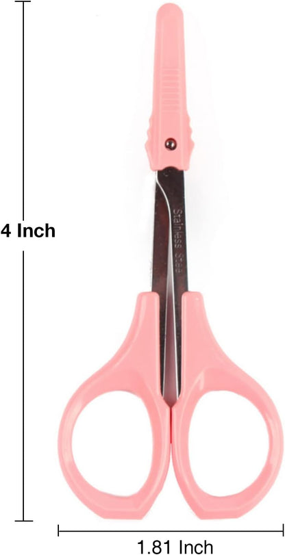 Eyelash Trimming Scissors for Multi-Purpose Cuticle Pedicure Beauty Grooming Scissors.