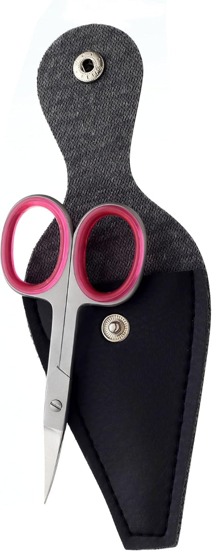 Professional Nail Cuticle Scissors Curved Eyebrow Scissors, Eyelashes, Nose Hair Trimming Scissors