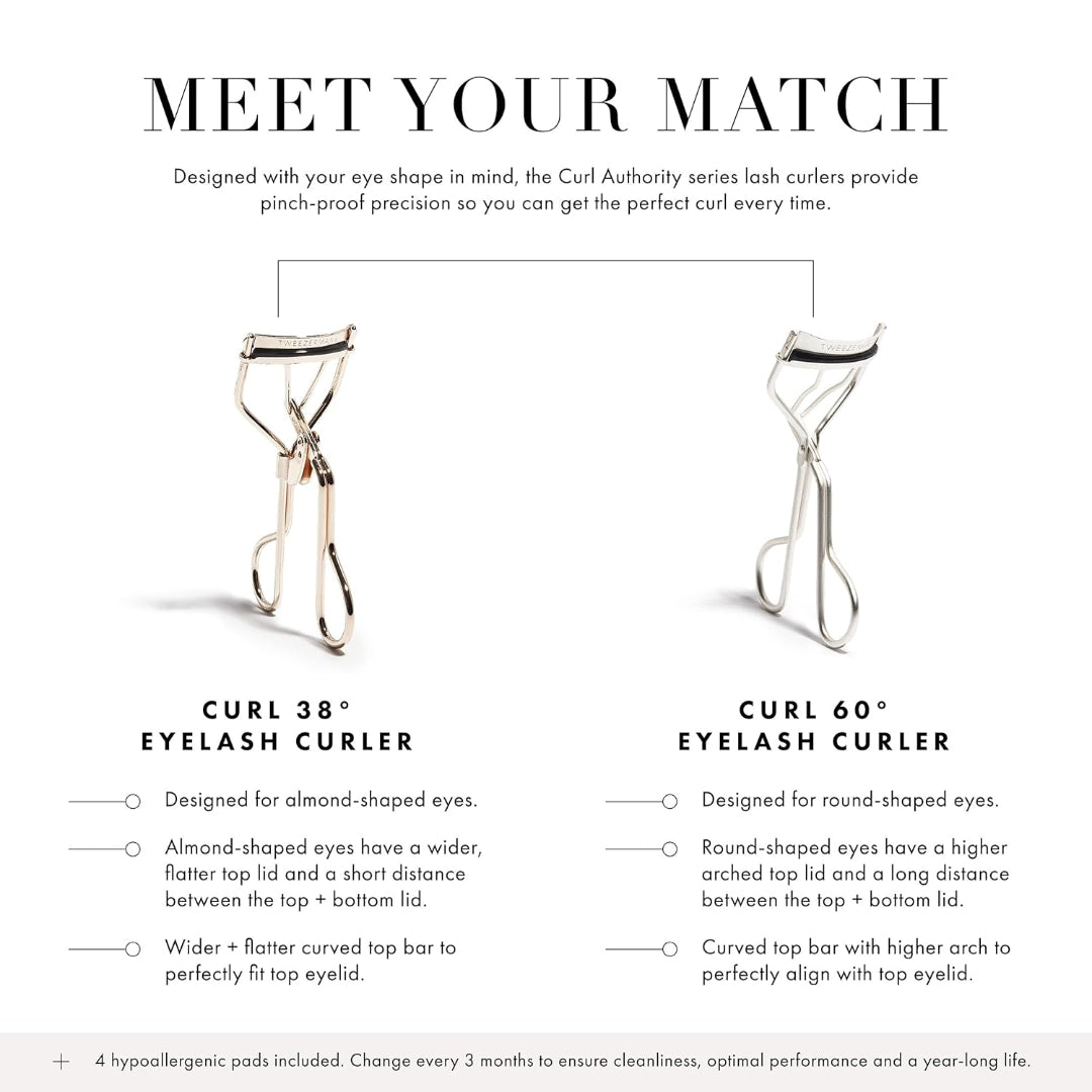 Bite Instruments Eyelash Curler For Long Lasting Curl for Makeup Artist
