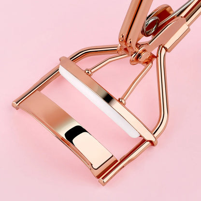 Bite Instruments Eyelash Curler & Lashes Lifter with White Silicon Pads Professional Makeup Tool