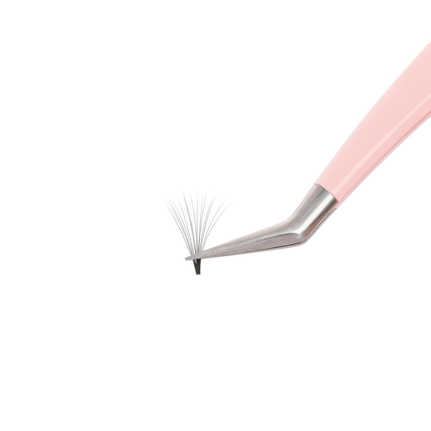 Bite Instruments Professional 5-Piece Purple Eyelash Tweezer Set | Textured Grip Lash Tools