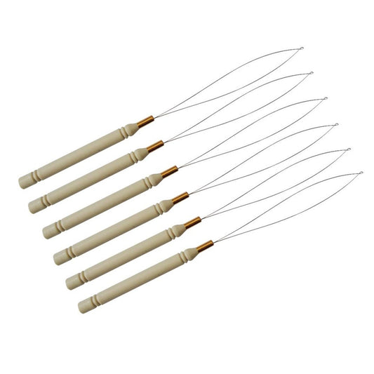 Bite Instruments Hair Extension Loop Tool & Pulling Needle – Micro Bead & Micro Ring Threader