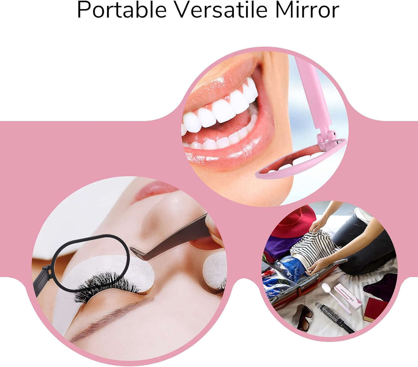 Bite Instruments Lash Mirror for Eyelash Extension Makeup Mirror