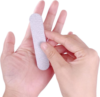 Professional Nail Files 100/180 Grit – Double-Sided Emery Boards for Manicure & Pedicure