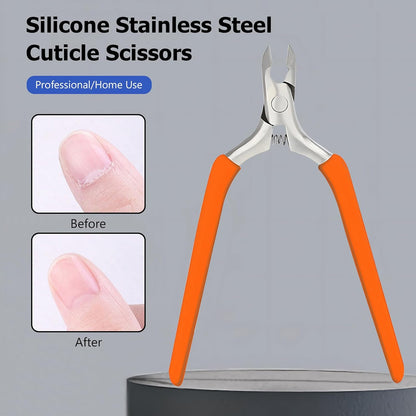 Bite Instruments Professional Cuticle Nipper | Stainless Steel for Salons