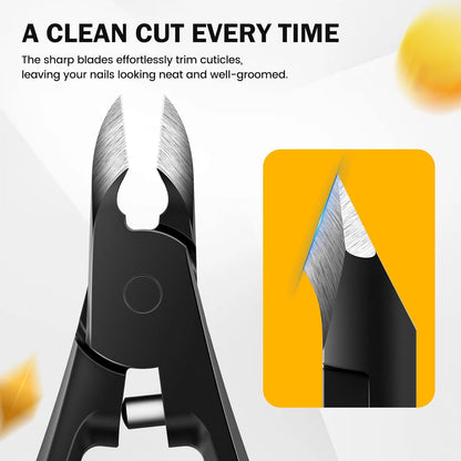 Bite Instruments Stainless Steel Cuticle Trimmer for Manicure and Pedicure