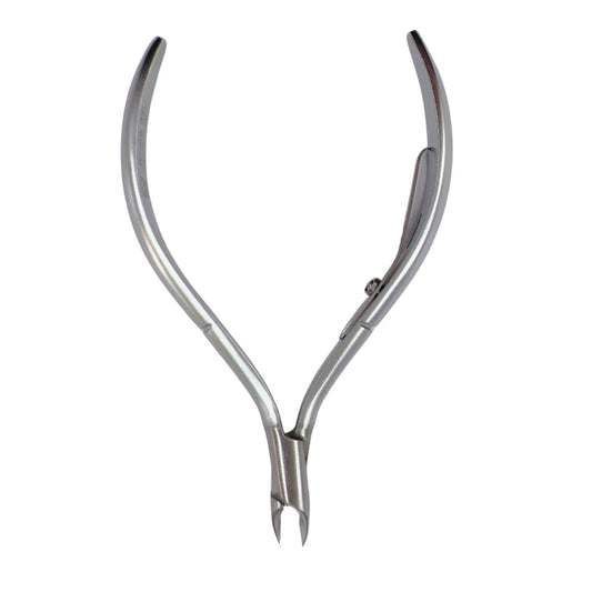 Professional Stainless Steel Cuticle Nipper (5mm Jaw) - Precision Nail Care Tool