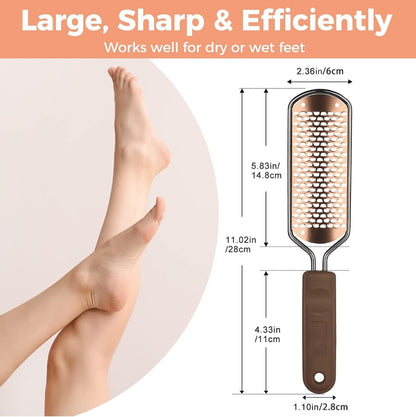 Bite Instruments Foot File – Callus Remover Pedicure Tool for Smooth Feet