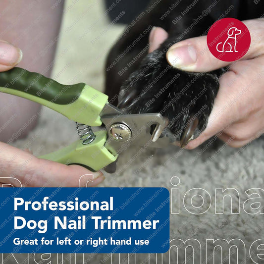Dog & Cat Nail Clippers and Trimmers – Professional Pet Claw Cutter | Bite Instruments