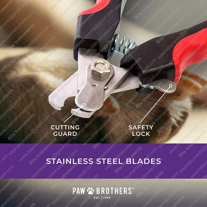 Dog & Cat Nail Clippers and Trimmers – Professional Pet Claw Cutter | Bite Instruments