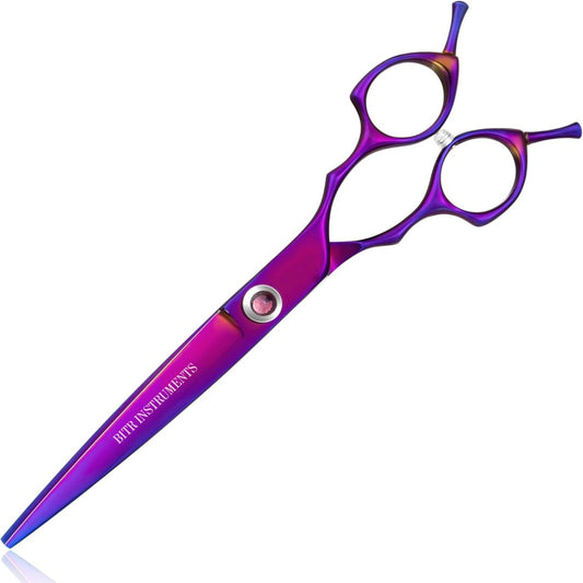 Premium Straight Shears  Right-Handed Professional Dog & Cat Grooming Scissors