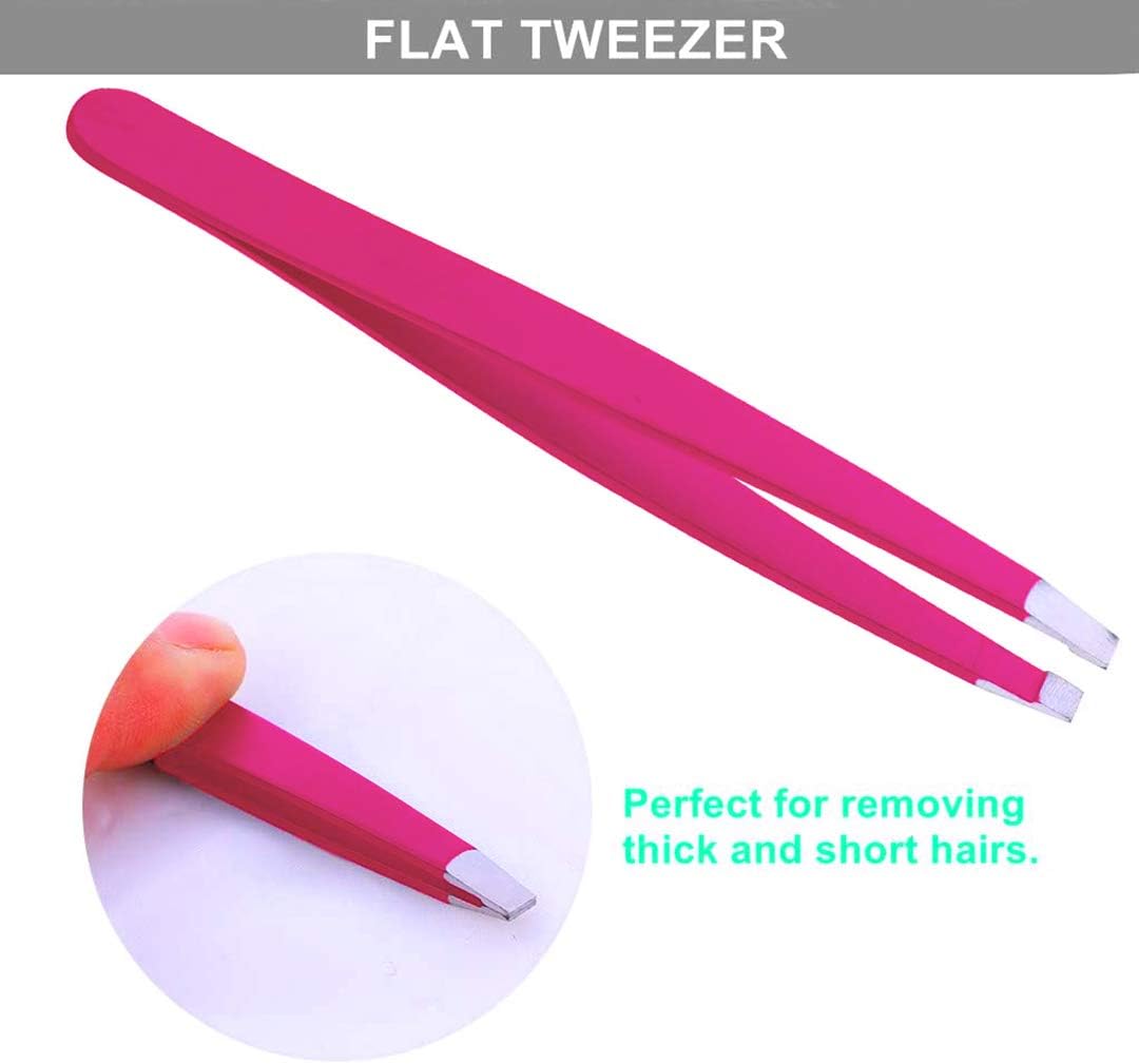 Best Quality Precision Slant Tweezers - Expert Eyebrow Shaping