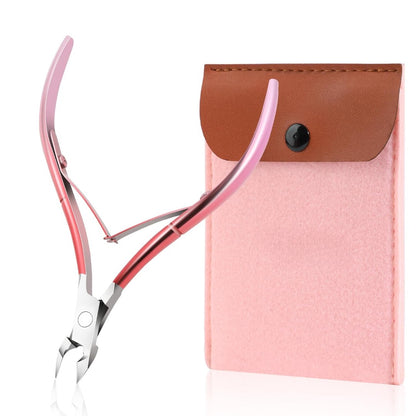 Bite Instruments Professional Cuticle Nipper Set | Stainless Steel Manicure Tools