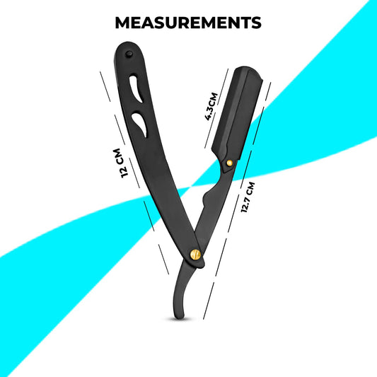 Bite Instruments Professional Straight Razor for Men – Barber Straight Edge Razor