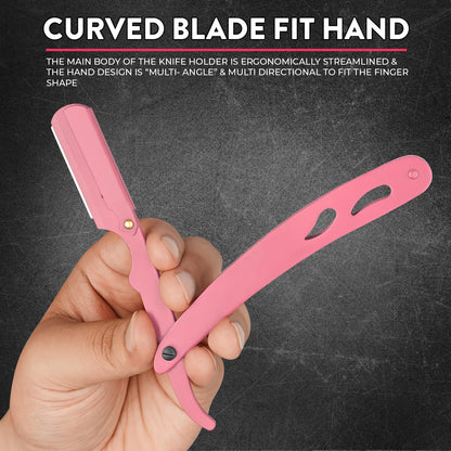 Professional Straight Razor for Men, Barber Straight Edge Razor Safety