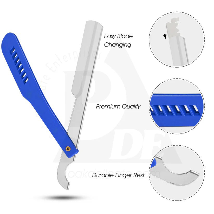 Professional Barber Razor, Premium Quality Straight Edge Razor, Moustache & Beard Shaving