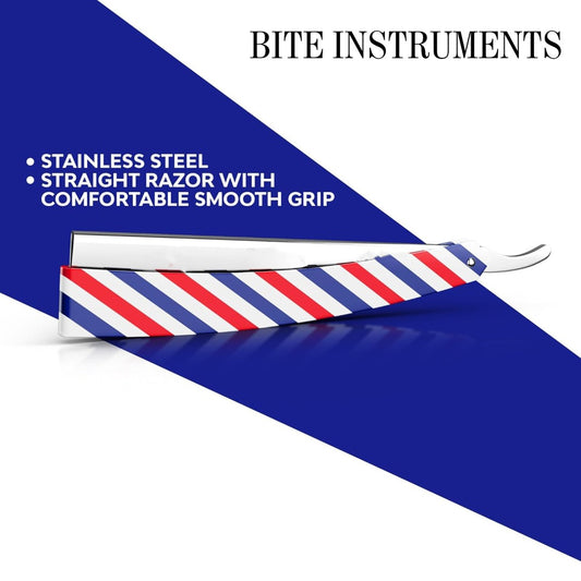 Professional Men's Straight Shaving Razors kit With 10 Replaceable Blades