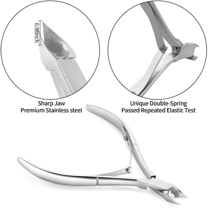 Silver Cuticle Nipper & Pusher Set | Bite Instruments
