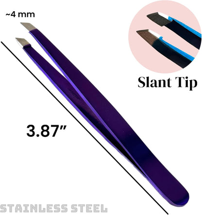 Best Quality Precision Slant Tweezers - Expert Eyebrow Shaping