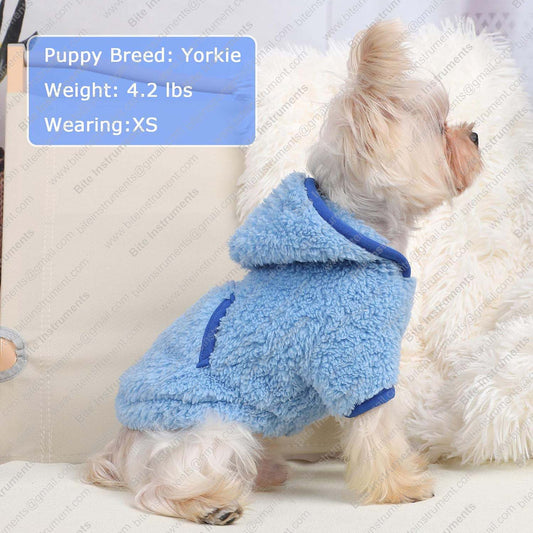 Dog Sweater – Warm Fleece Pet Coat | Bite Instruments