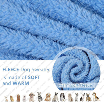 Dog Sweater – Warm Fleece Pet Coat | Bite Instruments